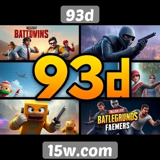 Jogos mais populares disponíveis no 93d